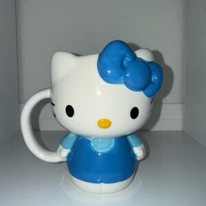 Hello Kitty Blue Ceramic Mug